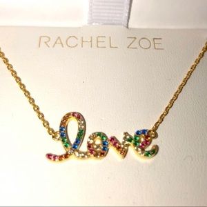 Rachel Zoe L💚💛💙VE Necklace